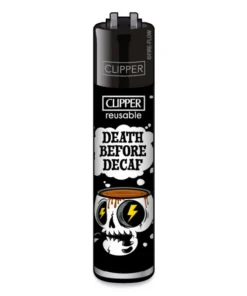 Clipper Large SKULL SLOGAN #2 D