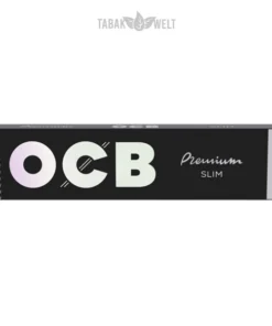 OCB Schwarz Premium Long Slim 32 Blatt mit Tips