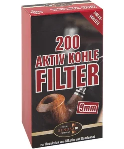 Ermuri Altivkohlefilter 9 mm 200 Stück