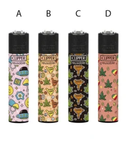 Clipper Large LEAF PATTERN alle 4