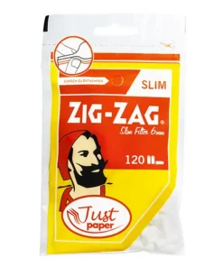 Zig Zag Just Paper Filter Slim 120 x 6 mm Beutel