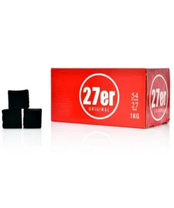 Venookah – Shishakohle – 27er Original – 216 Cubes 27x27x27 mm- 4Kg