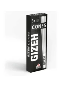 Gizeh Cones Black +Tip 3 Cones in einer Packung