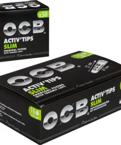 OCB Activ’Tips Slim 7 mm 10 x 50 Stück