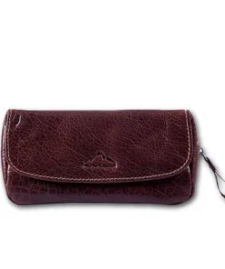 Pfeifentasche Alpenleder Michl in brandy, 1er