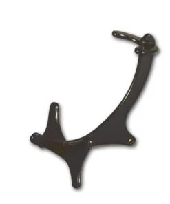 Pfeifenständer Ampedus One aus Metall Schwarz, 1er