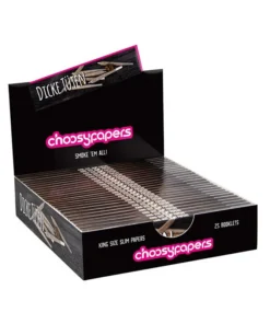 25 Stück Choosypapers King Size Slim „Dicke Tüten“, 108x44mm, 32 Blatt