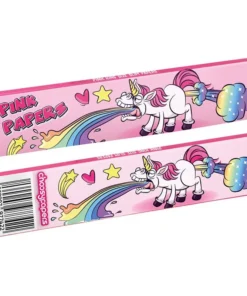 Choosypapers King Size Slim „Puking Unicorn“, 108x44mm, je 32 Blatt