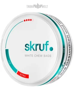 Skruf Ice White Chew Bags 4 Xtra
