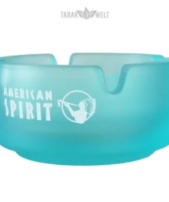 American Spirit Glasaschenbecher blau
