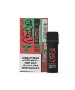 Expod Pro Momo POD Red Apple Ice (Roter Apfel) – E-Shisha 20mg – 600 Züge – einzeln