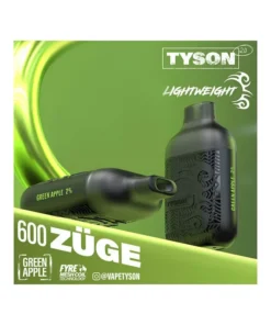 Tyson 2.0 – Green Apple (Grüner Apfel) – E-Shisha – 20mg – 600 Züge