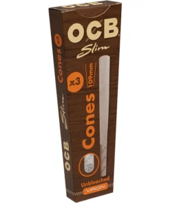 OCB Cones Slim Unbleached 3 Stück