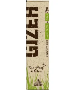 Gizeh Hanf & Gras King Size Slim 34 Blatt