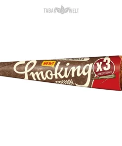 Smoking Brown Cones King Size 3 Stück