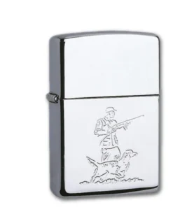 Zippo Chrom poliert Hunter