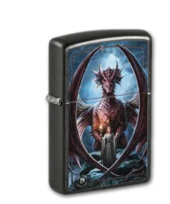 Zippo Gray Dusk Anne Stokes Dragon