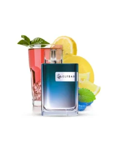 ELFBAR Crystal CR 600 – „Blue Razz Lemonade“ (Blaue Himbeere, Limonade) – E-Shisha – 20 mg – ca. 600 Züge
