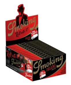 Smoking Blättchen Deluxe King Size 24 x 33 Blatt Tips Box