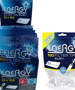 Energy Filter Tips 10 x 100 Clixx