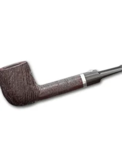 Pfeife Barling Marylebone Bark Modell 1814, rustiziert – braun