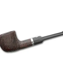 Pfeife Barling Marylebone Bark Modell 1813, rustiziert – braun