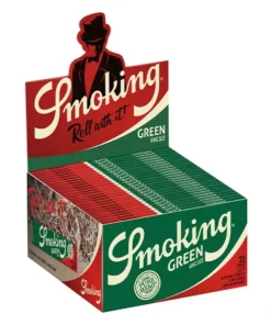 Smoking Blättchen Green King Size 50 x 33 Blatt Box