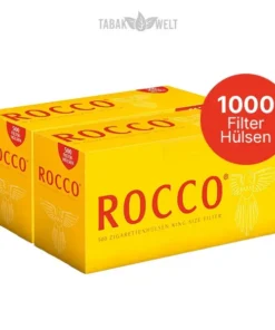Rocco King Size Filterhülsen 2 x 500 Bundle