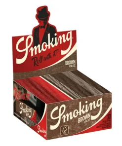 Smoking Blättchen Brown King Size 50 x 33 Blatt Box