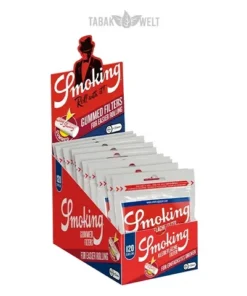 Smoking Classic Slim Long Filter 22 x 6 mm 10er Box