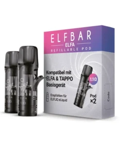ELFBAR ELFA Refillables Pod; 1,1 Ohm – 2er Set