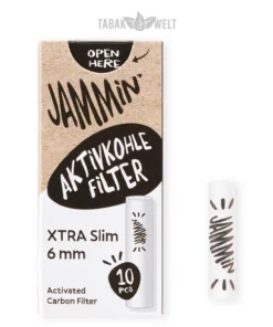 Jammin Aktivkohlefilter Xtra Slim 6 mm