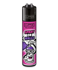 Clipper Large SNAPPY SLOGAN D