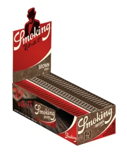 Smoking Blättchen Brown Double Regular 25 x 120 Blatt Box