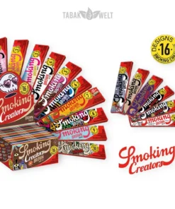 Smoking Blättchen Creators Kollektion Brown King Size Tips