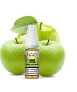 ELFBAR Elfliq – Sour Apple (Saurer Apfel) – Liquid – 20 mg/ml – 10 ml