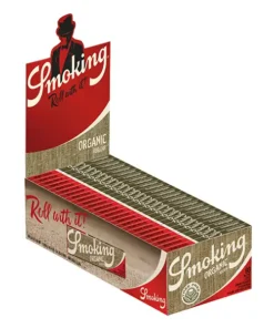 Smoking Blättchen Organic Regular 50 x 60 Blatt Box