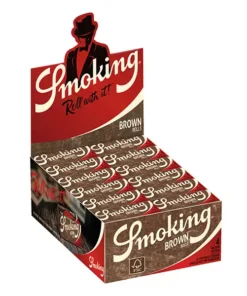 Smoking Blättchen Brown Rolls 24 x 4 m Box