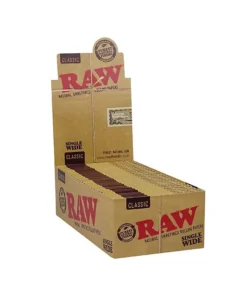 25 Stück RAW Classic kurz Single Wide Double Window, 100 Blatt