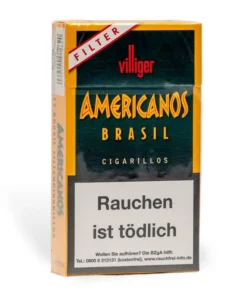 Villiger Americanos Brasil mit Filter