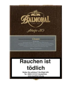Balmoral »Añejo XO Oscuro« Gran Toro 20er Kiste