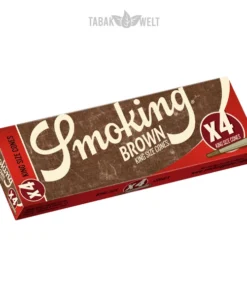SMOKING BROWN Cones KING SIZE 4 Stück