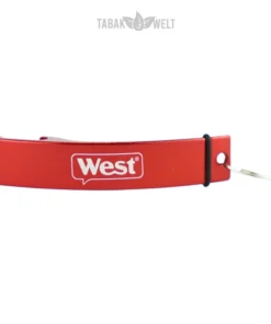 West Metall-Flaschenöffner Rot