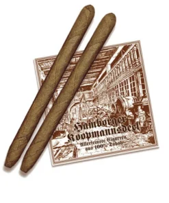 Hamborger Koopmannsdeel Sumatra No. 4 Spitzcorona 30er Kiste