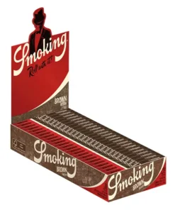 Smoking Blättchen Brown Medium 25 x 50 Blatt Box