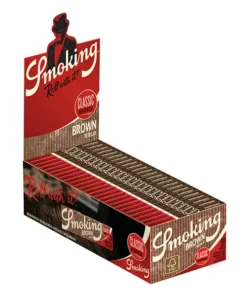 Smoking Blättchen Brown Regular 50 x 60 Blatt Box