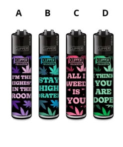 Clipper Large LEAVES SLOGANS