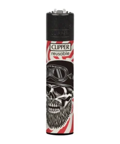 Clipper Large HIPSTER SKULLS D