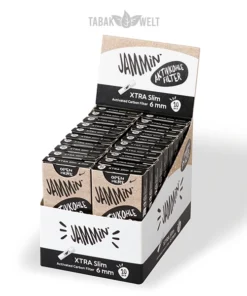 Jammin Aktivkohlefilter Xtra Slim 6 mm Box