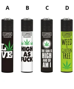 Clipper Large WEED SLOGAN 15